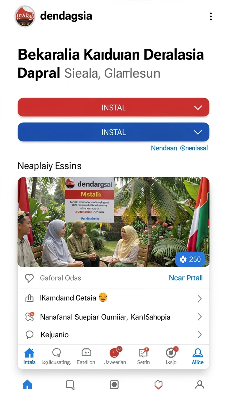 Tampilan utama aplikasi Review Aplikasi raden4d Versi Terbaru yang intuitif dan efisien.