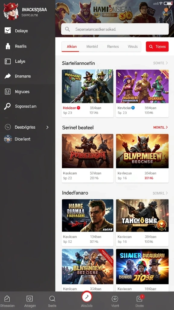 Tampilan utama aplikasi Review Aplikasi akunbos Versi Terbaru yang intuitif dan efisien.